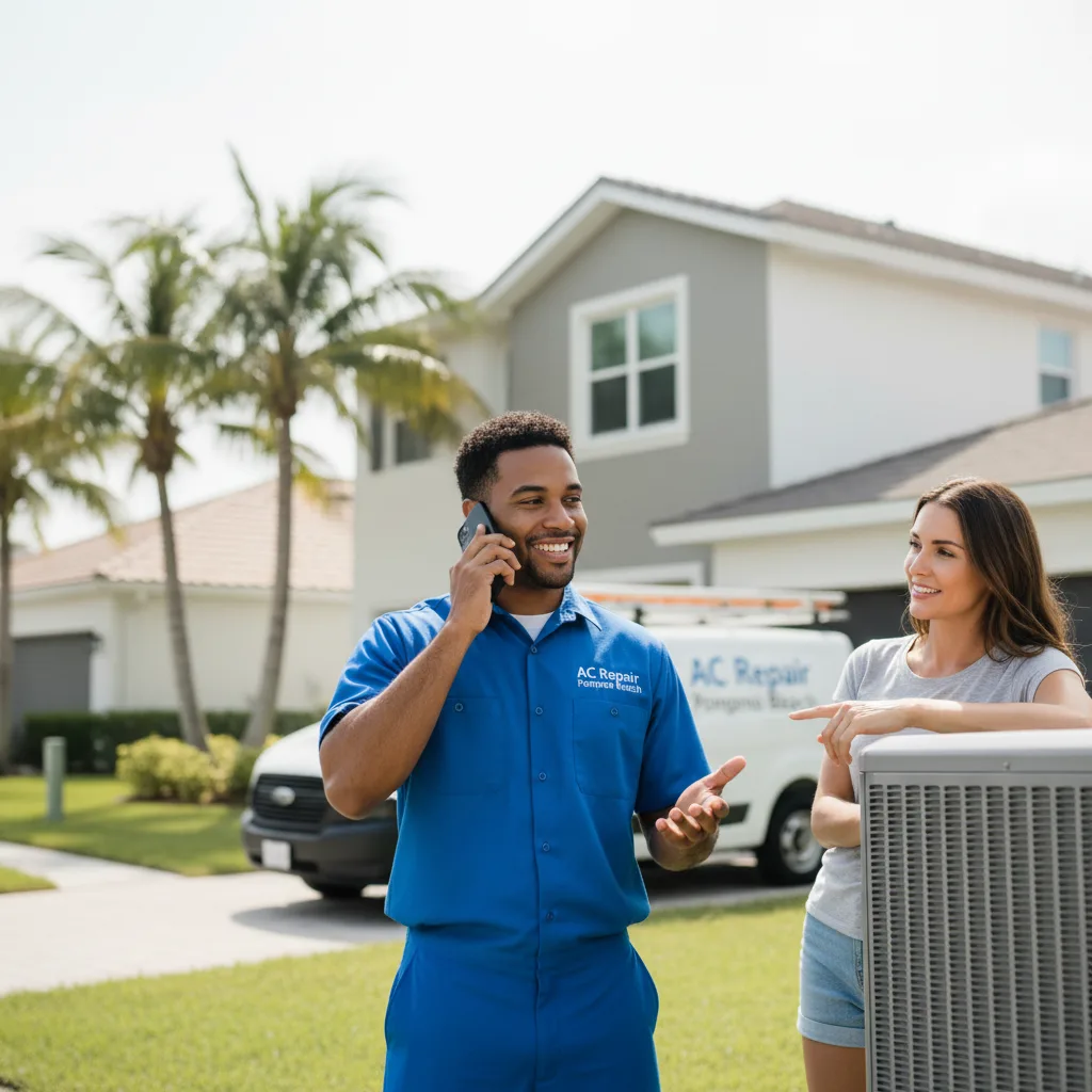 AC Repair Pompano Beach customer support in Merlin